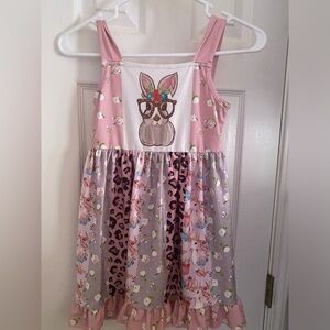 Floral‎ Bunny Patchwork Sundress